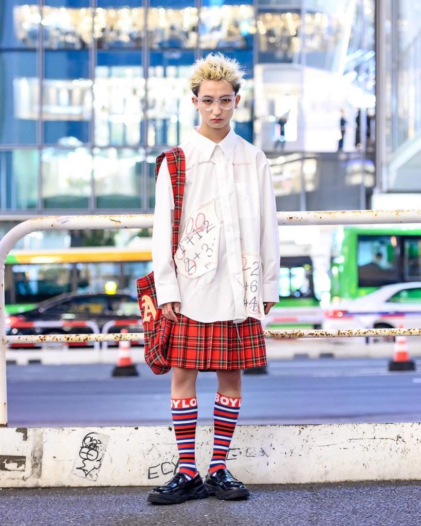 It's Tokyo Fashion Week! Swipe left to see more street snaps we shot during fash...