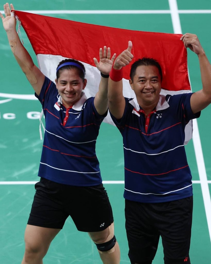 The last medal of #Tokyo2020 was full of #UnitedByEmotion  Well done #Indonesia...