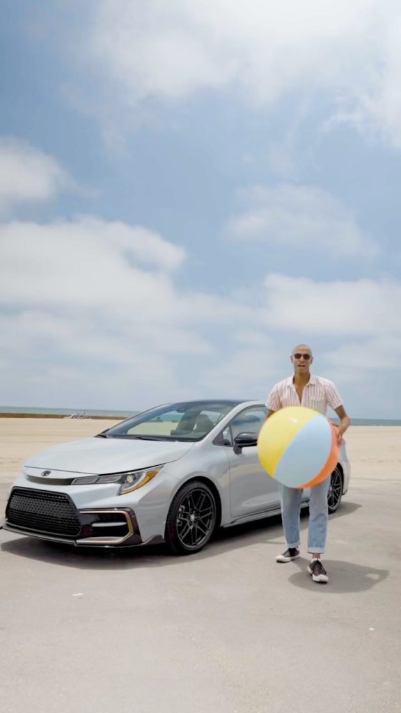 Life's a beach, so have a ball!  #Corolla Apex #LaborDay #LetsGoPlaces...