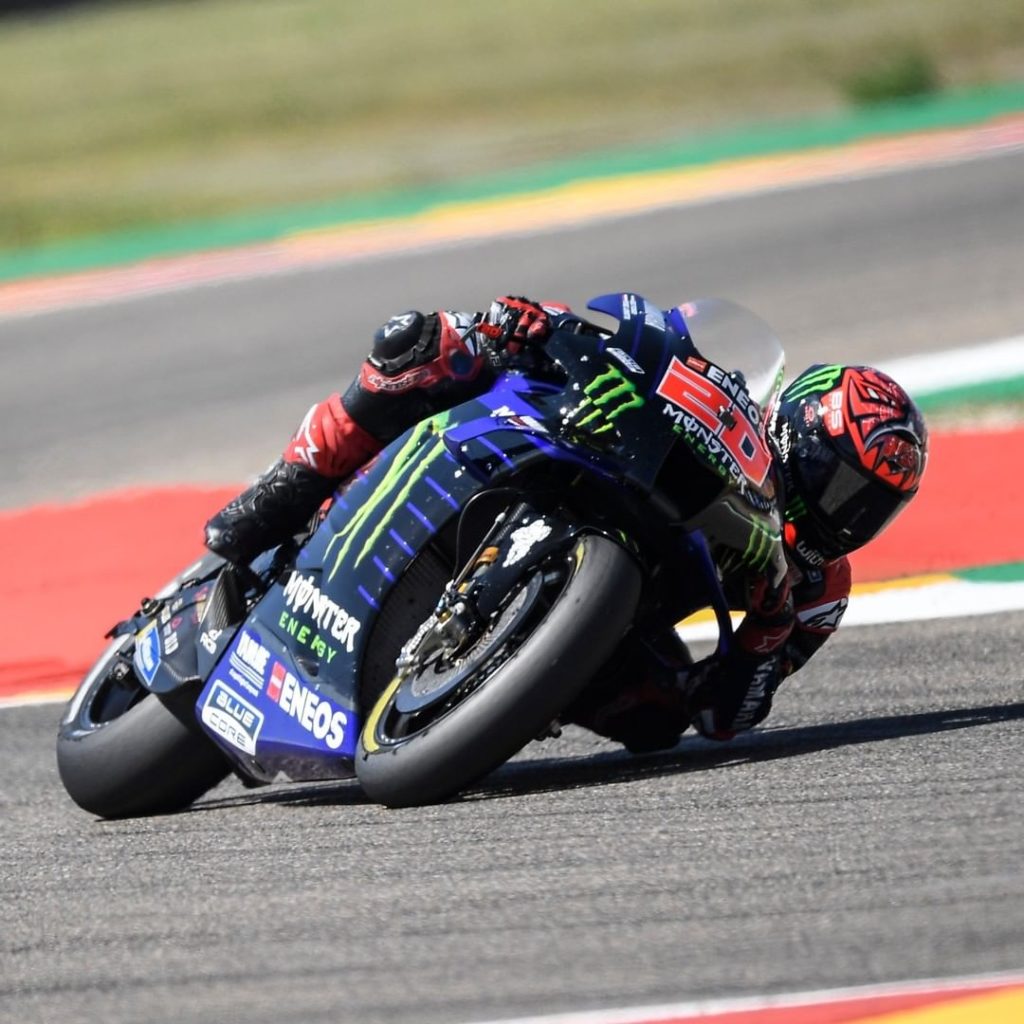 @fabioquartararo20, #AragonGP Race Result - P8:

"I’m not happy, because it was...