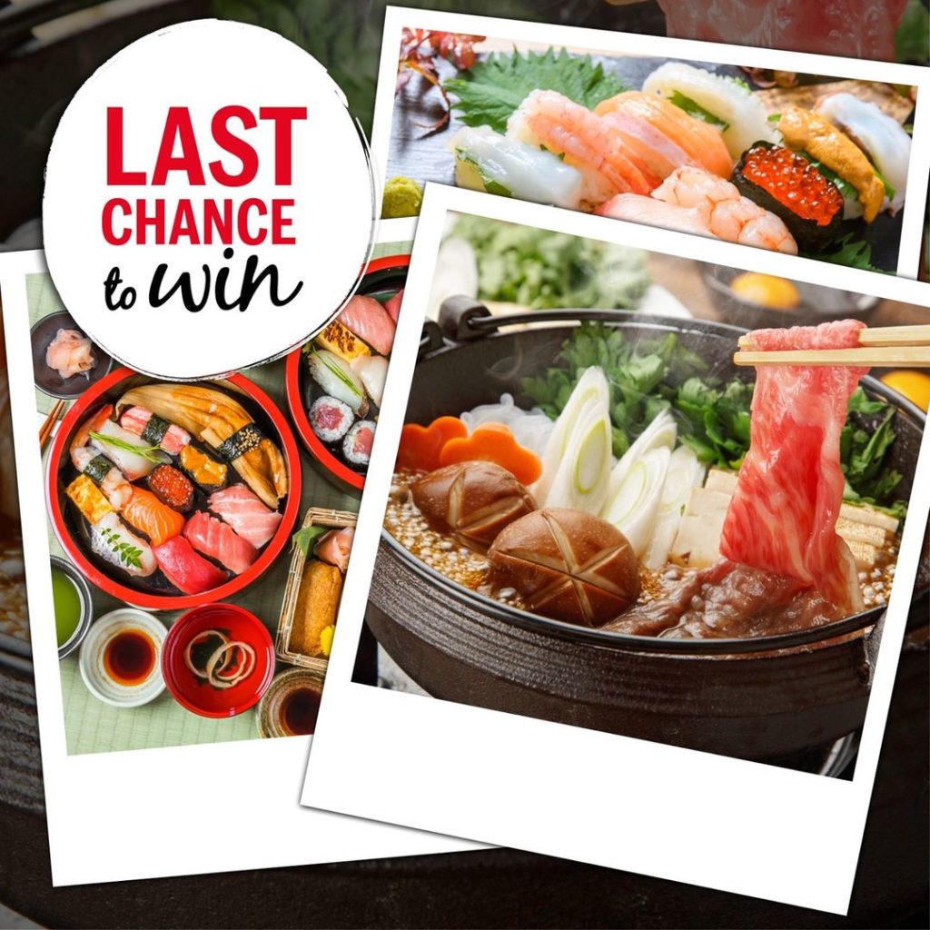 Last chance to ‘Share Your Japan’ for the chance to WIN from a prize pool of ove...