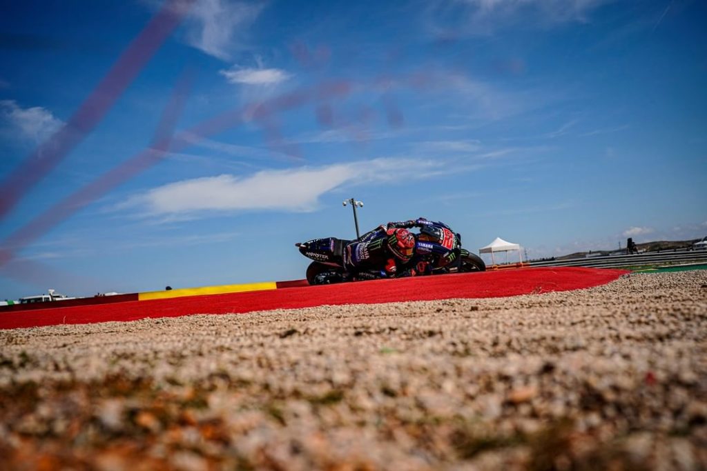 @fabioquartararo20, #AragonGP Qualifying Result - P3:

"I was feeling good on t...