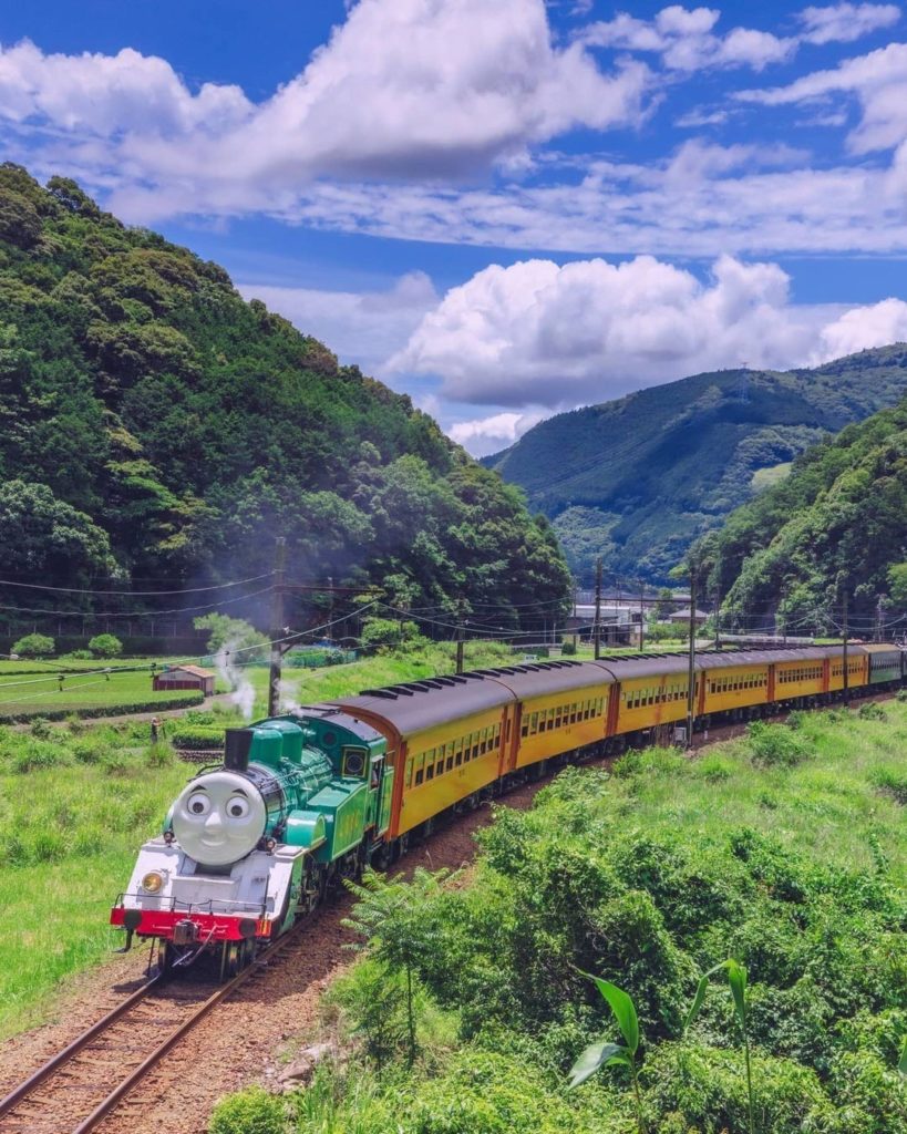 All aboard!  Thomas the Tank Engine & Friends are a part of Oigawa Railway's ste...