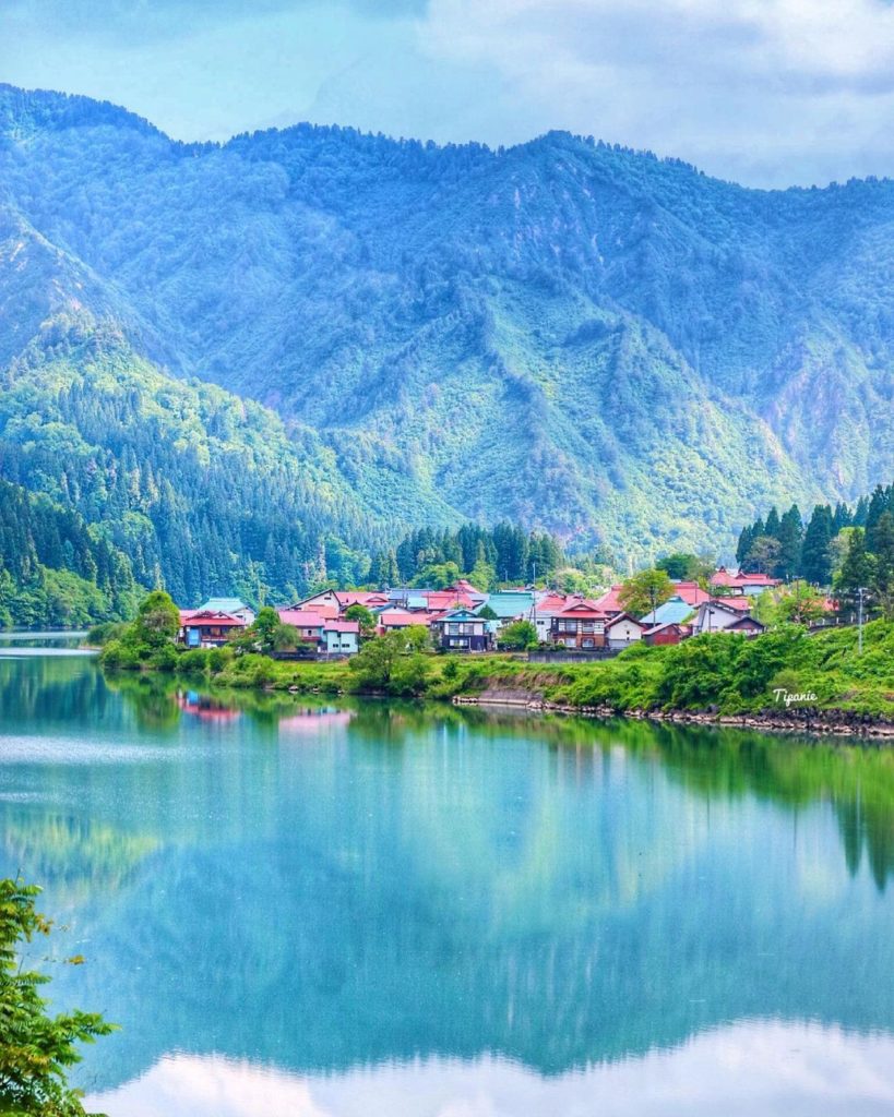 One of the most peaceful hamlets we ever did see!  Nestled between mountains on ...