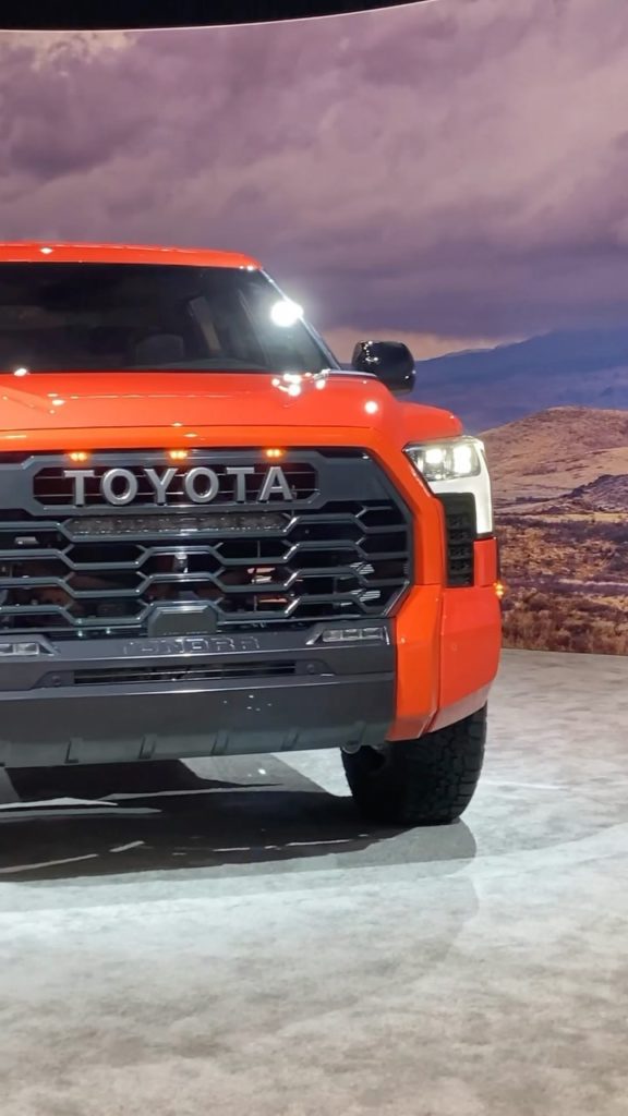 Here’s a closer look at the all-new 2022 #Tundra #TRD Pro. #LetsGoPlaces...