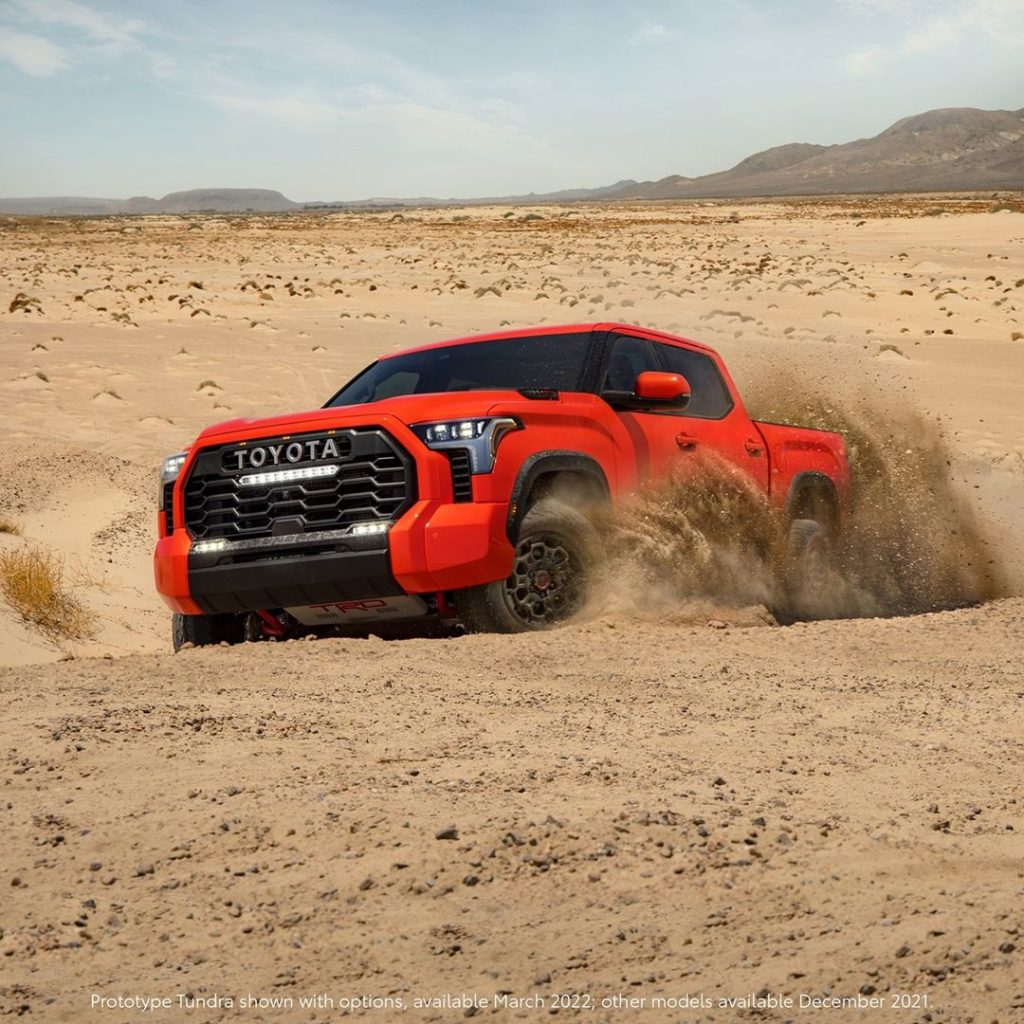 A force to be reckoned with.   The all-new 2022 #Tundra is here to shatter the s...
