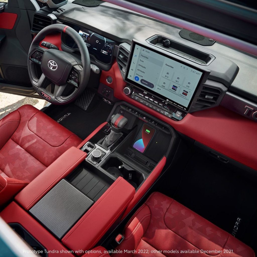 Clean on the inside, mean on the outside. Get ready for the all-new 2022 #Tundra...