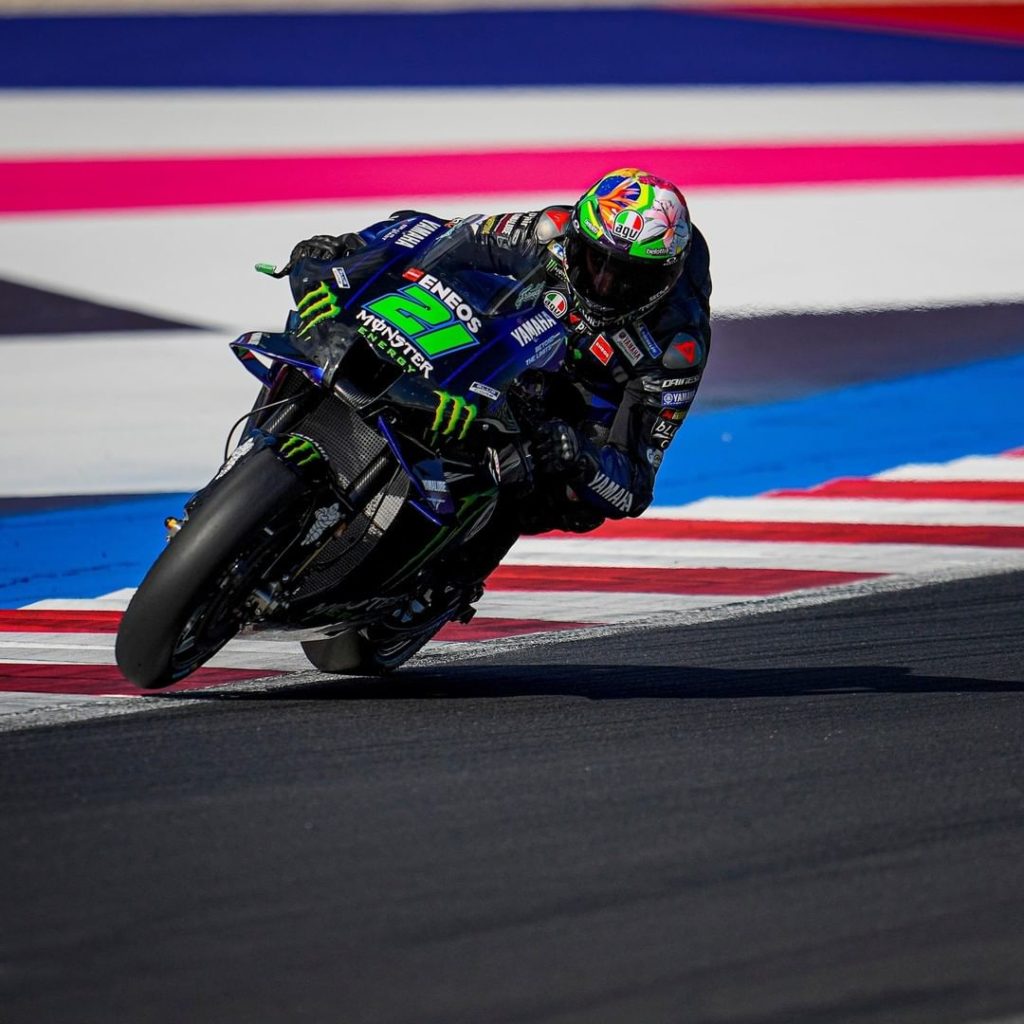 @frankymorbido spent Misano Test Day 1 getting more familiar with the Factory Ya...