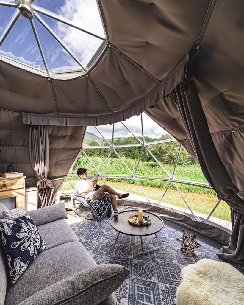 Japan Travel: If you want all the fun of camping but with a little luxury, this might be just … If you want all the fun of camping but with a little luxury, this might be just ...