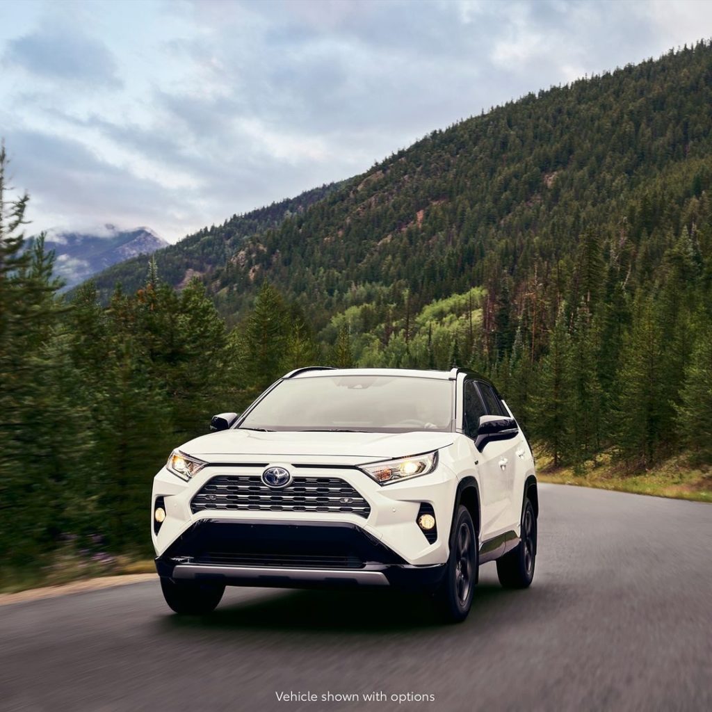 Breathtaking views around every corner! #RAV4 #Hybrid #LetsGoPlaces...