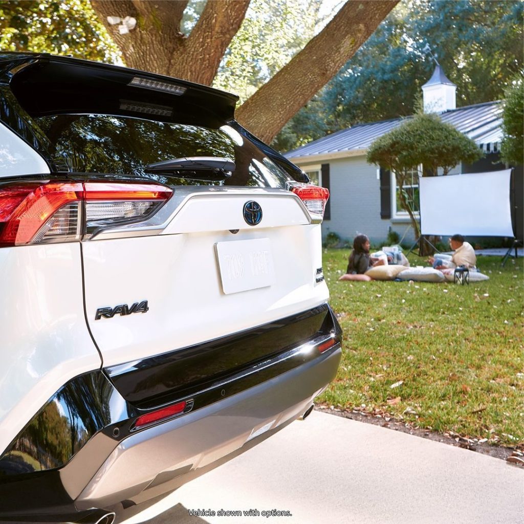 Welcome to a new movie-like experience. #RAV4 #Hybrid #LetsGoPlaces...
