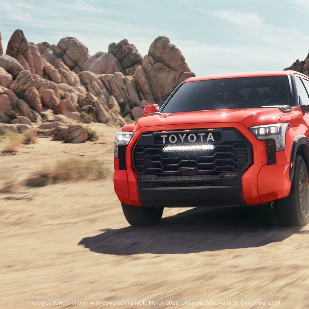 The all-new 2022 #Tundra with available i-FORCE MAX hybrid engine produces up to...
