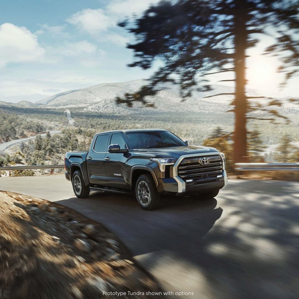 Find your own frontier!  The all-new 2022 #Tundra Limited will be equipped with ...