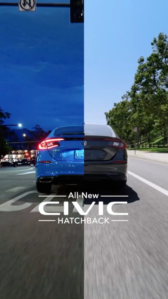 Get in the action with the all-new #CivicHatchback....