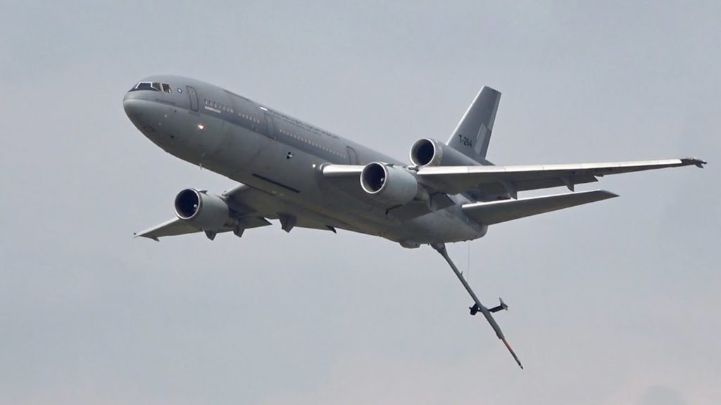 McDonnell Douglas KDC-10-30CF T-264 Royal Netherlands Air Force RNLAF flypast Volkel 2019 AirShow McDonnell Douglas KDC-10-30CF T-264 Royal Netherlands Air Force RNLAF flypast Volkel 2019 AirShow