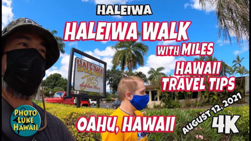 Haleiwa Walk with Miles Hawaii Travel Tips August 12, 2021 Oahu Hawaii