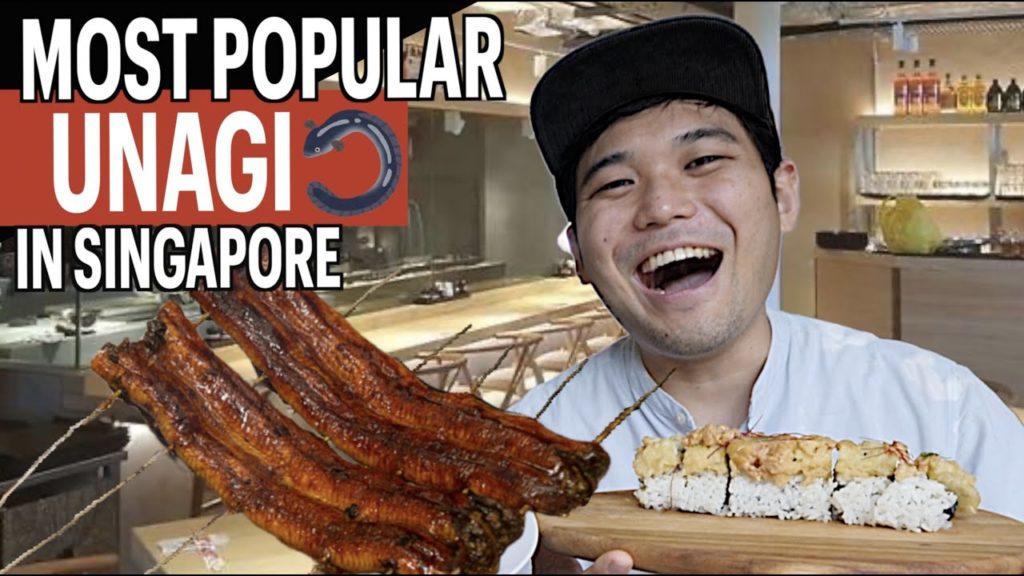 Mother in law and I Tried Singapore's MOST POPULAR Unagi (eel)