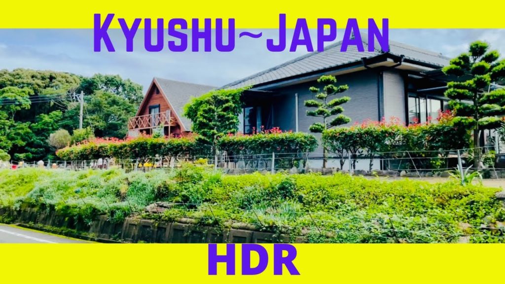 [HDR] Neighborhood Houses Japan Walking Tour | Typical Traditional Modern Houses |Nagasaki Japan2021