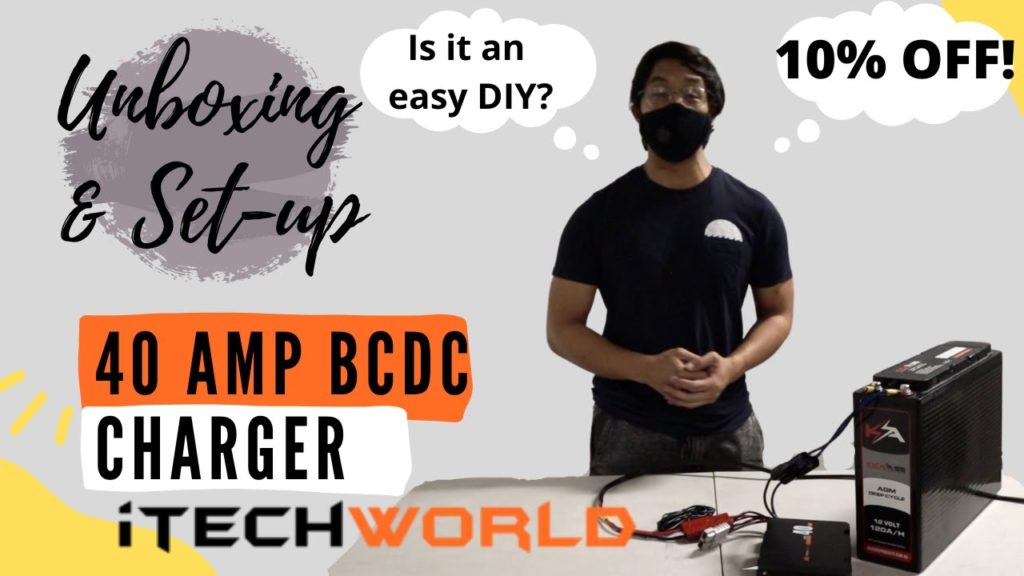 ITechWorld 40A BCDC In-Vehicle Charger – Unboxing & Set-Up – Easy DIY! ITechWorld 40A BCDC In-Vehicle Charger - Unboxing & Set-Up - Easy DIY!