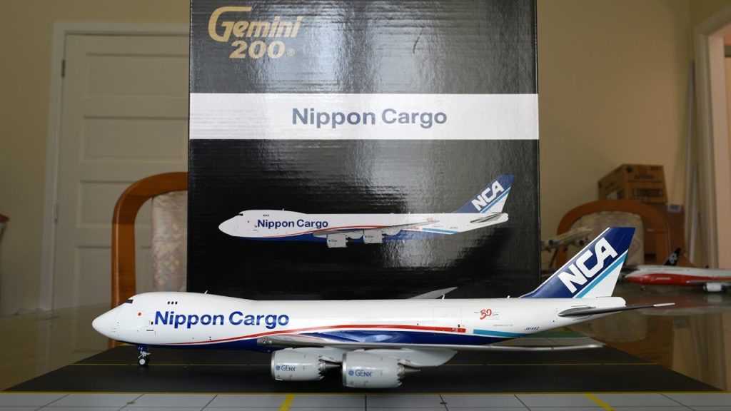 Gemini Jets 1:200 Nippon Cargo 747-8F Unboxing and Review