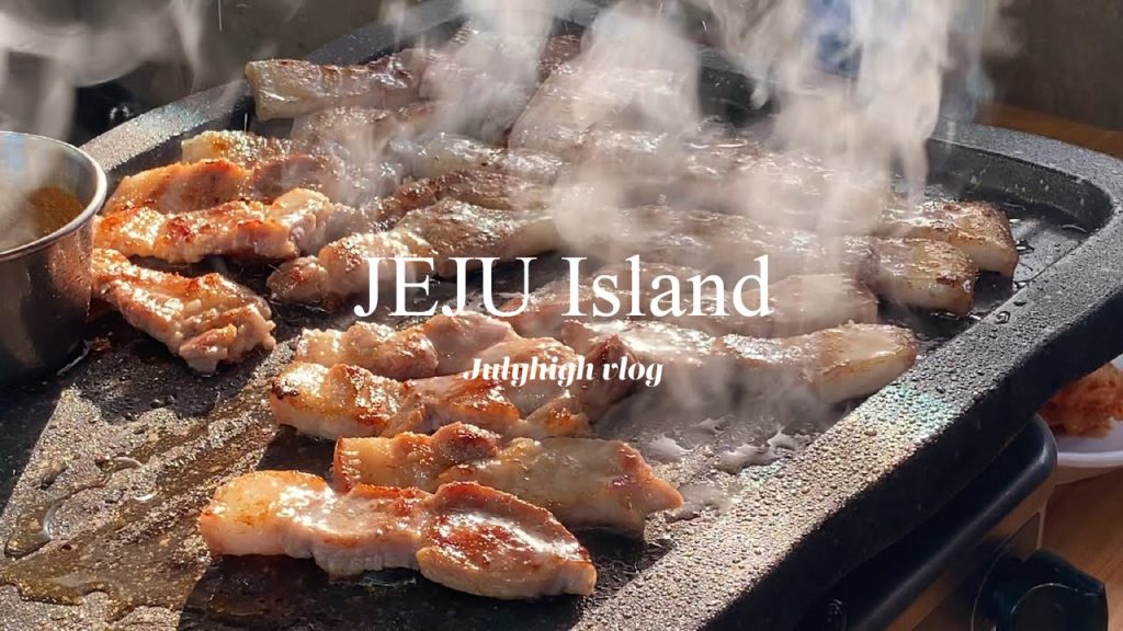 Korea vlog | The BEST Pork Belly BBQ (Samgyeopsal) in Korea! | JEJU Island ๐ Korea vlog | The BEST Pork Belly BBQ (Samgyeopsal) in Korea! | JEJU Island ๐