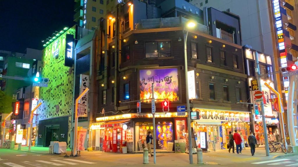 4K Japan Night Walk - Nagoya Red Light District - Nishiki Street (錦道)