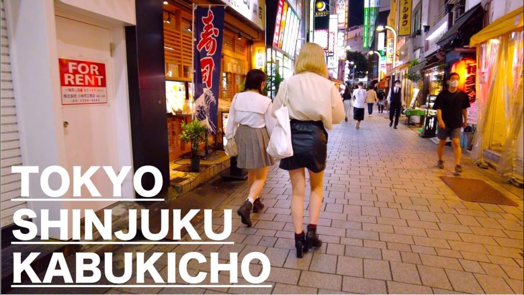 【4K】Night Walk Shinjuku Kabukicho, Tokyo  (Glittering world)　- Japan Trip October 2021