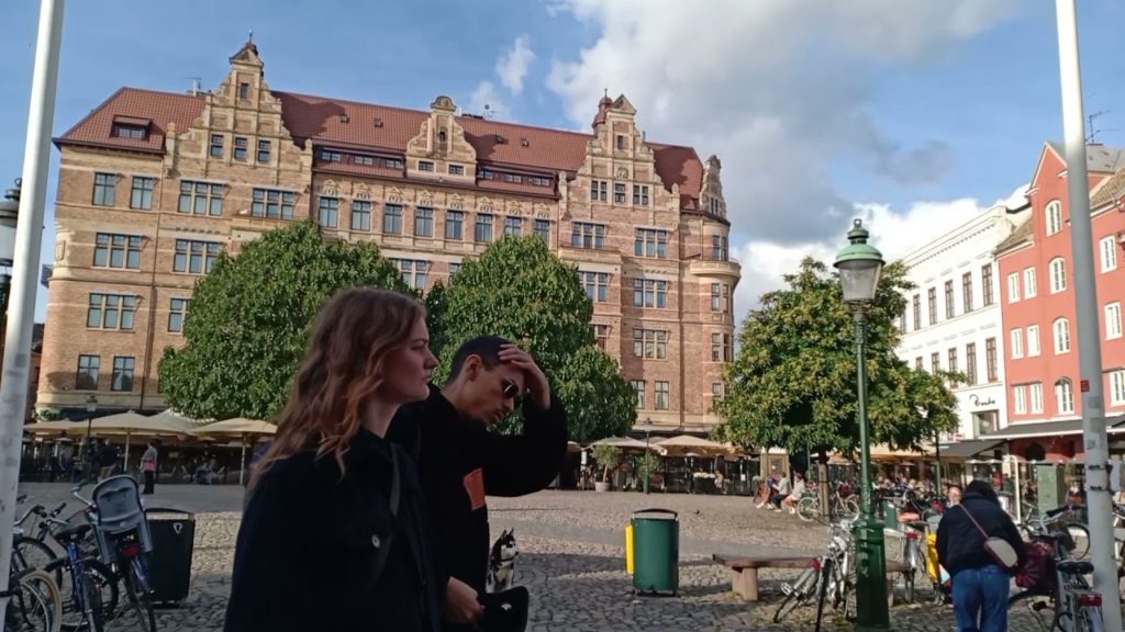 #Vlog3 Walking arround Stortorget Malmo City  Old Town  #malmosweden #Stortorget