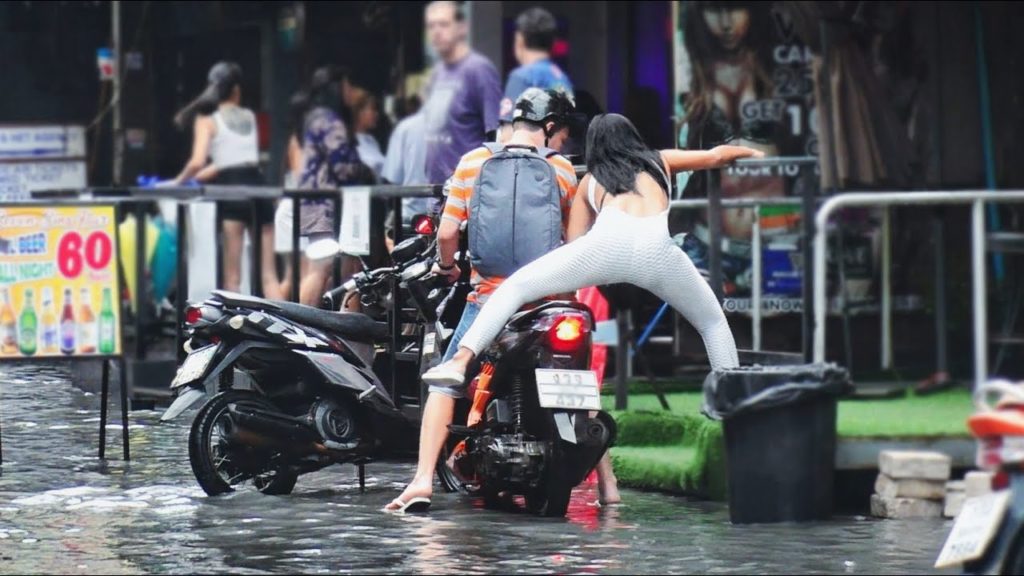 New FLOOD in Pattaya. Thailand, September, 2021