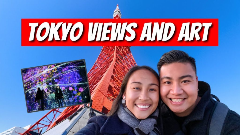 Tokyo Tower and Digital Art! | Japan Travel Vlog