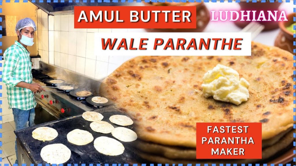 Pure Butter Wale Parathe 🔥 (Roz bechte hai 1000 parathe) | Ludhiana Street Food
