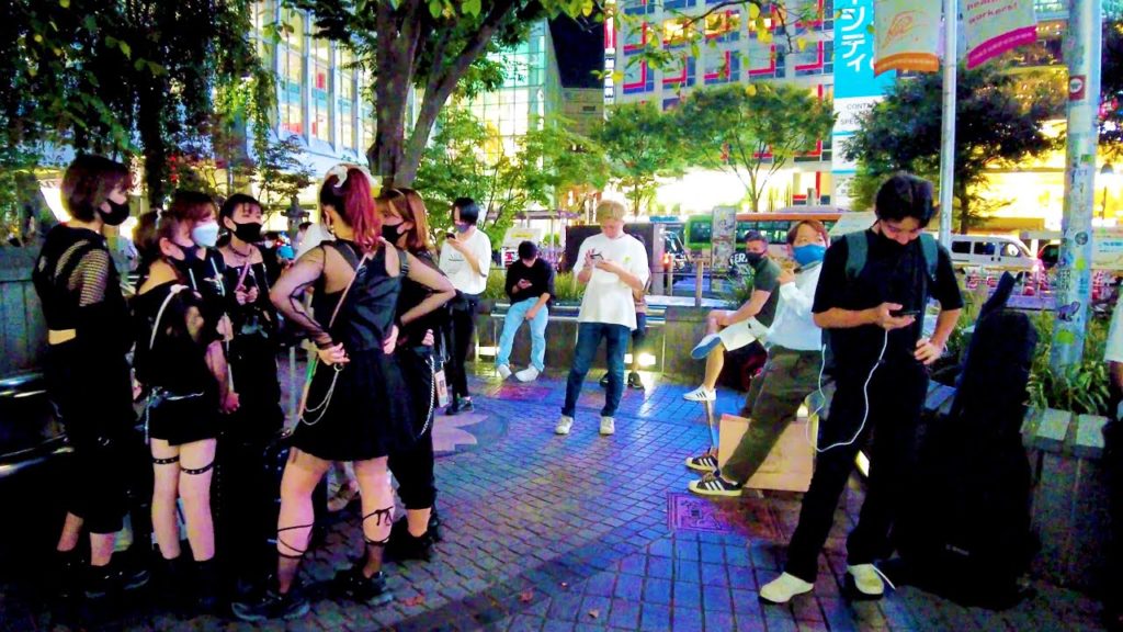 [Shibuya Walk in Tokyo] Feel the night ♪ (4K ASMR non-stop 1 hour 01 minutes)