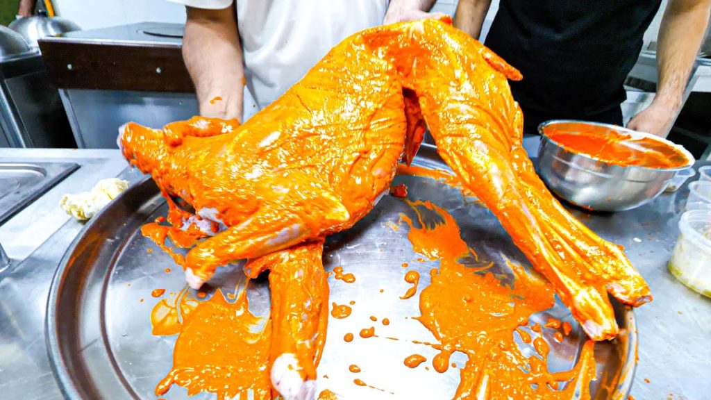 LEVEL 9999 Indian Food in Dubai - BEST Indian FULL GOAT PLATTER and Biryani in Dubai, UAE!!!