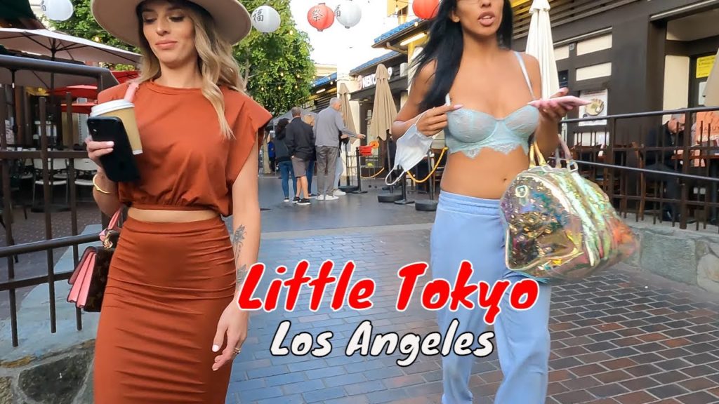 Little Tokyo Los Angeles California Walking Tour 【4K】 60fps Little Tokyo Los Angeles California Walking Tour 【4K】 60fps
