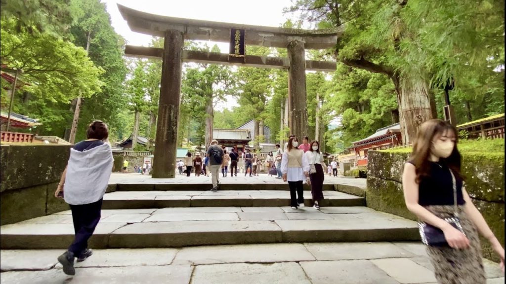 【4K】Walk on Nikko in Tochigi 日光駅から世界遺産日光東照宮まで散歩