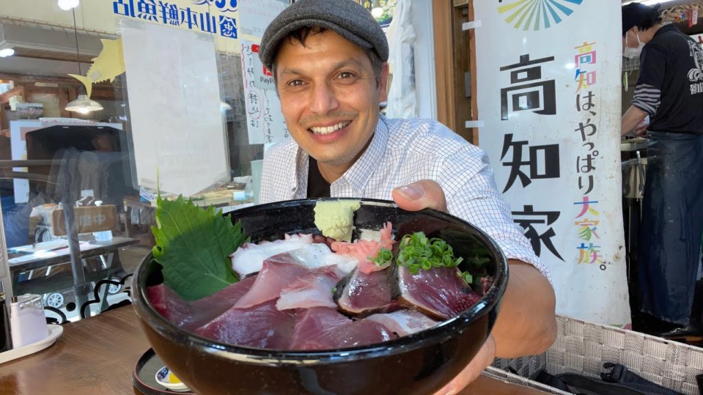 Kaisendon Seafood Bowl Market Experience (Kochi)