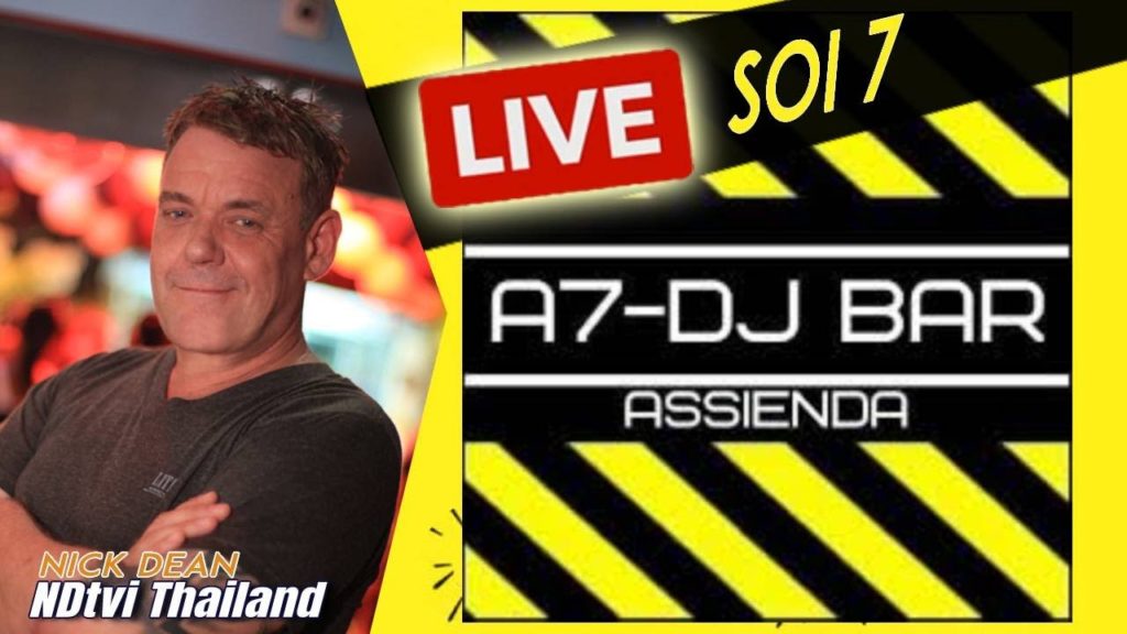 NDTVi LIVE from A7 DJ BAR SOI 7 -  Thur 23rd sept - 5pm ( Thai time)