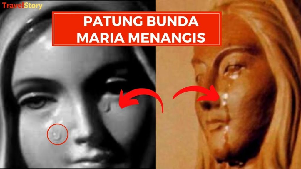 Wow! Ini 2 Mukjizat Patung Bunda Maria Menangis yang Diakui Gereja Katolik  #TravelStory64