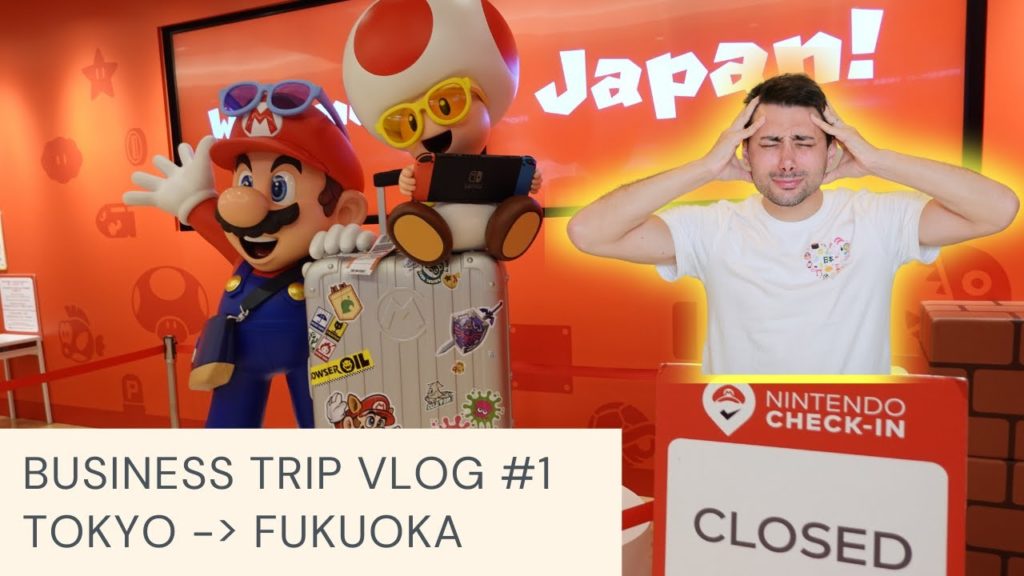 Japan Business Trip From Tokyo to Fukuoka Vlog Day #1 - Domestic Travel in Japan