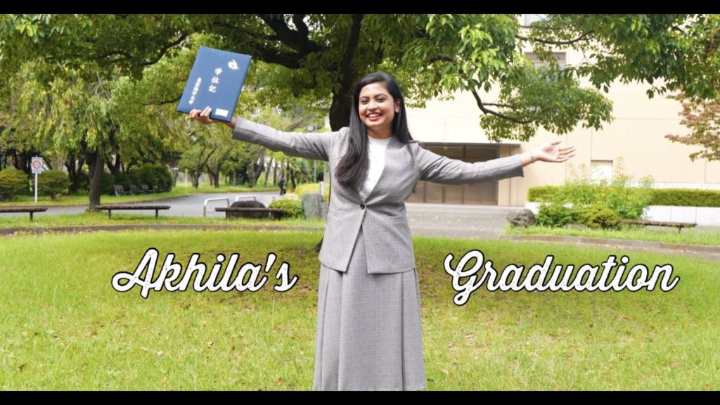 Akhila's Graduation in Tokyo 2021 | International Student in Japan | University Graduation Japan | Akhila's Graduation in Tokyo 2021 | International Student in Japan | University Graduation Japan |