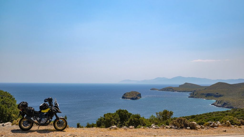 Griechenland 2021 Eine  Motorradreise auf dem Pelopponnes mit der V Strom 650 /Teil3