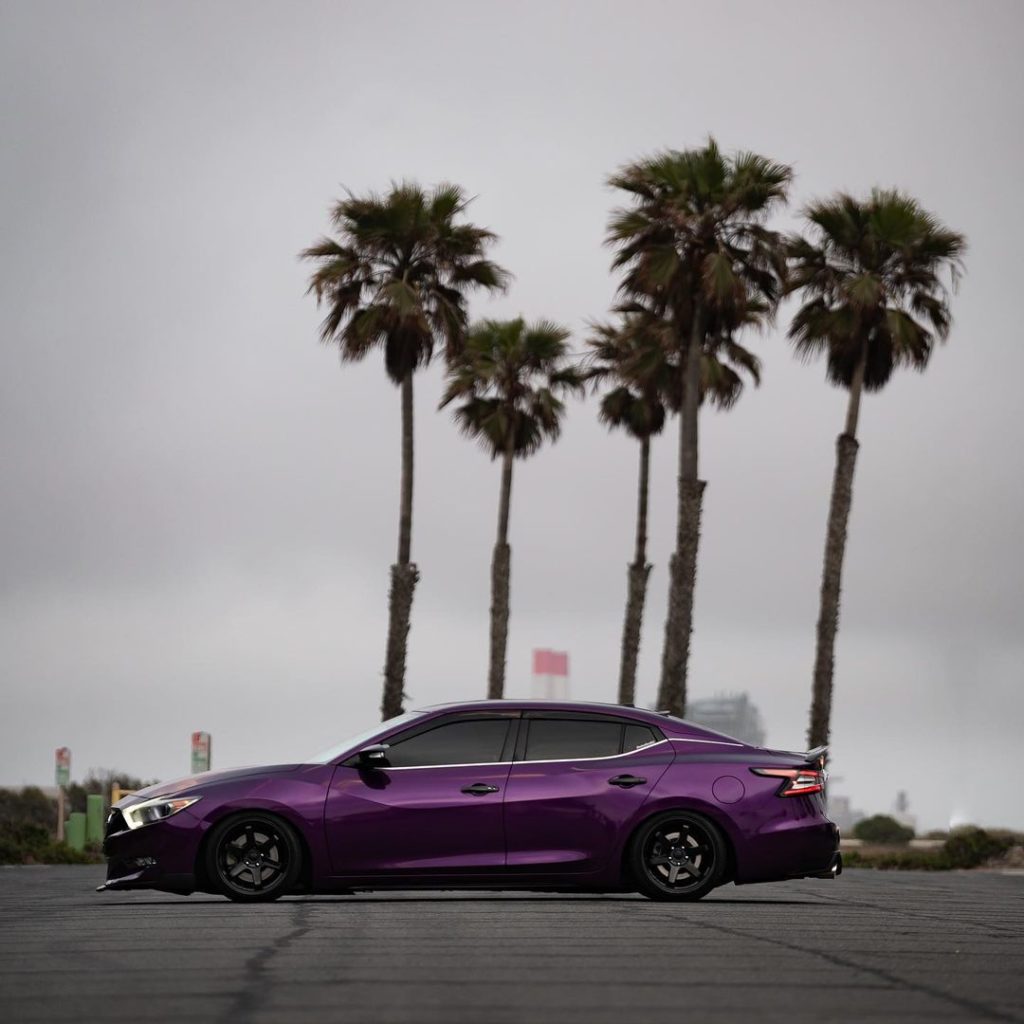 That pop of purple. #NissanMaxima⁣
: @805aldrete...