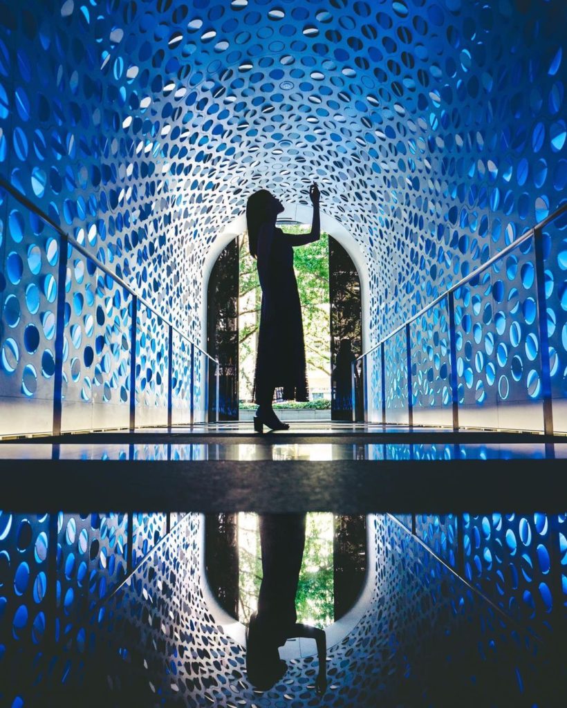 Talk about hotel lobby goals reaching new lights err, we mean heights!  The newl...