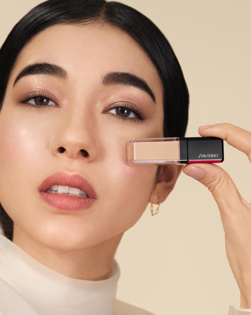 Correct and perfect. Our SHISEIDO muse wears SYNCHRO SKIN SELF-REFRESHING Concea...