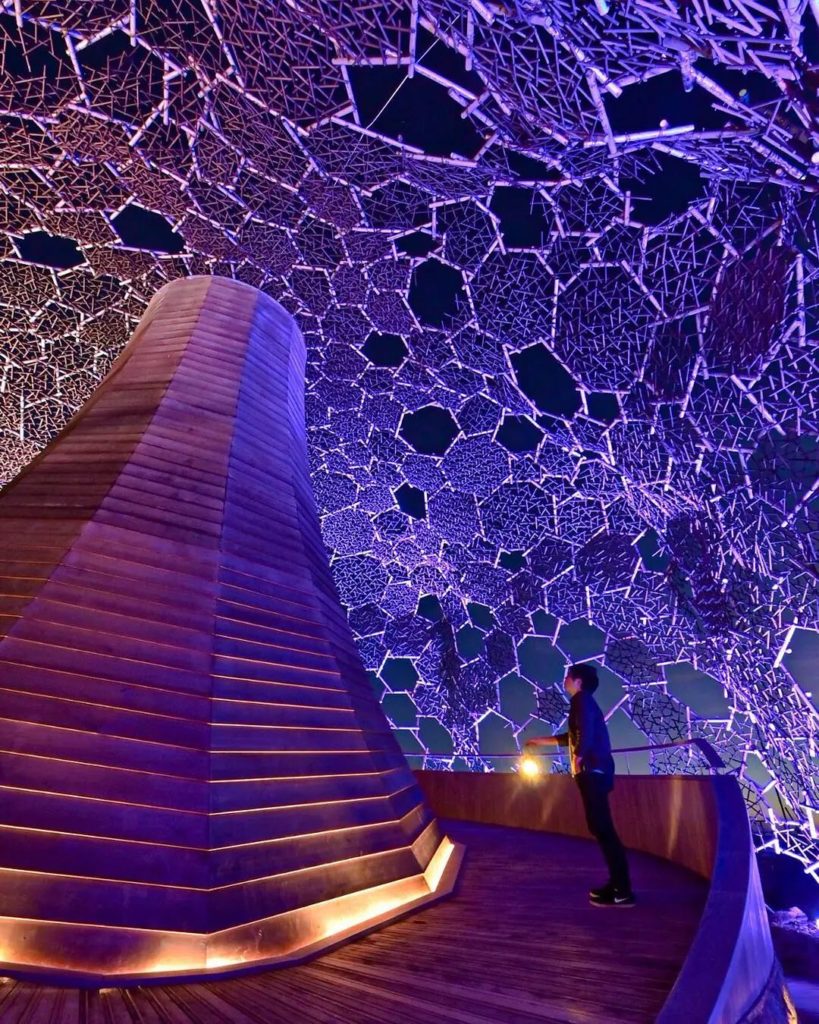 The Rokko Shidare Observatory is located on Kobe's Mount Rokko, and it combines ...