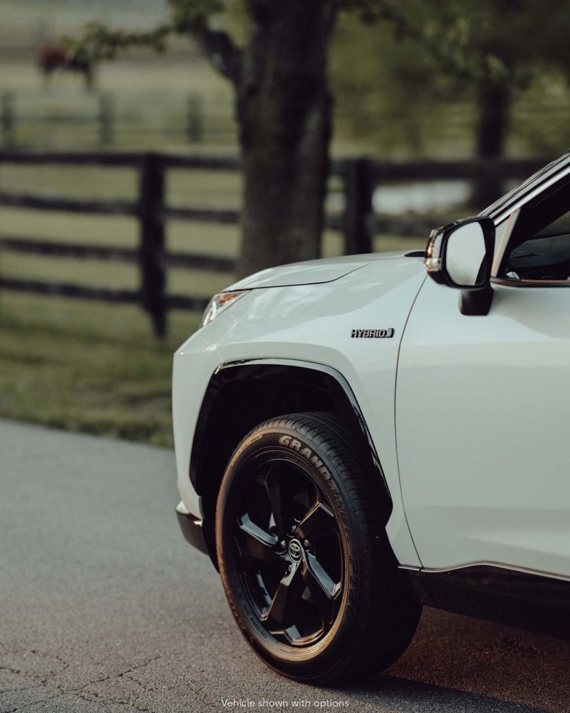 Don’t get fenced in. #RAV4 #Hybrid #LetsGoPlaces...