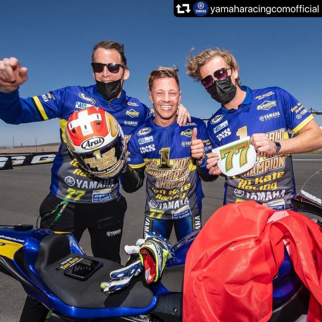 Huge congratulations to @domiaegerter77 and @tenkateracing    What a great achie...