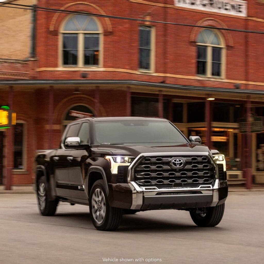 A workhorse, dressed well. Brought to you by the twin-turbo V6 engine from Toyot...