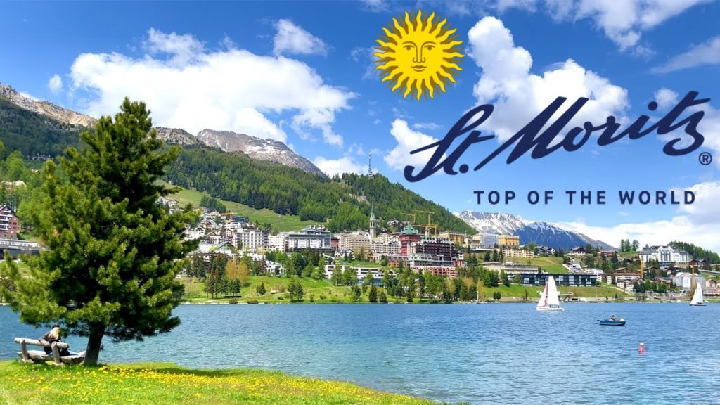 St. Moritz, Switzerland - TOP OF THE WORLD - Walking Tour - 4K Video - Travel Vlog