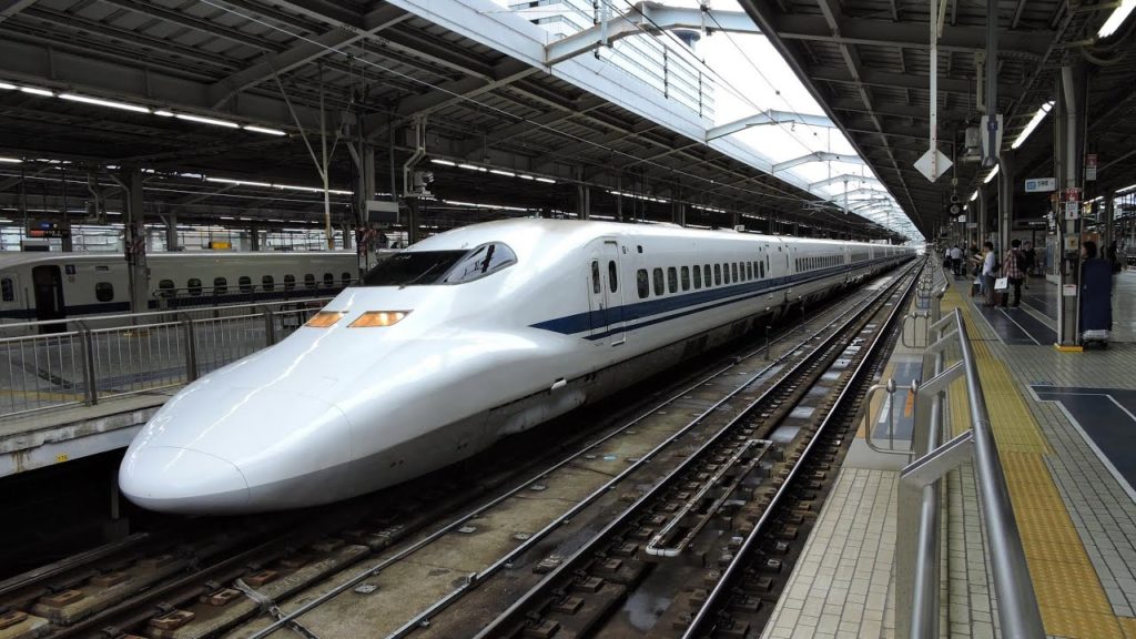 Japanese trains, especially the Shinkanzens